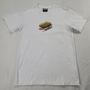 Ice Cream Shirt Mens Small Wealth And Health Tee (white) Billionaire Boys Club